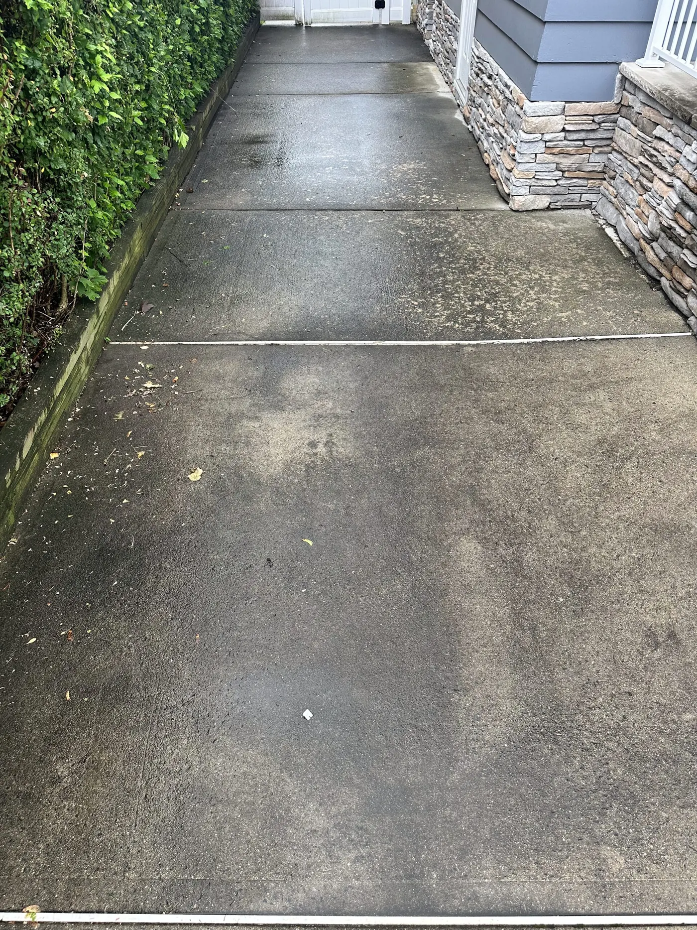 Dark, dirty concrete